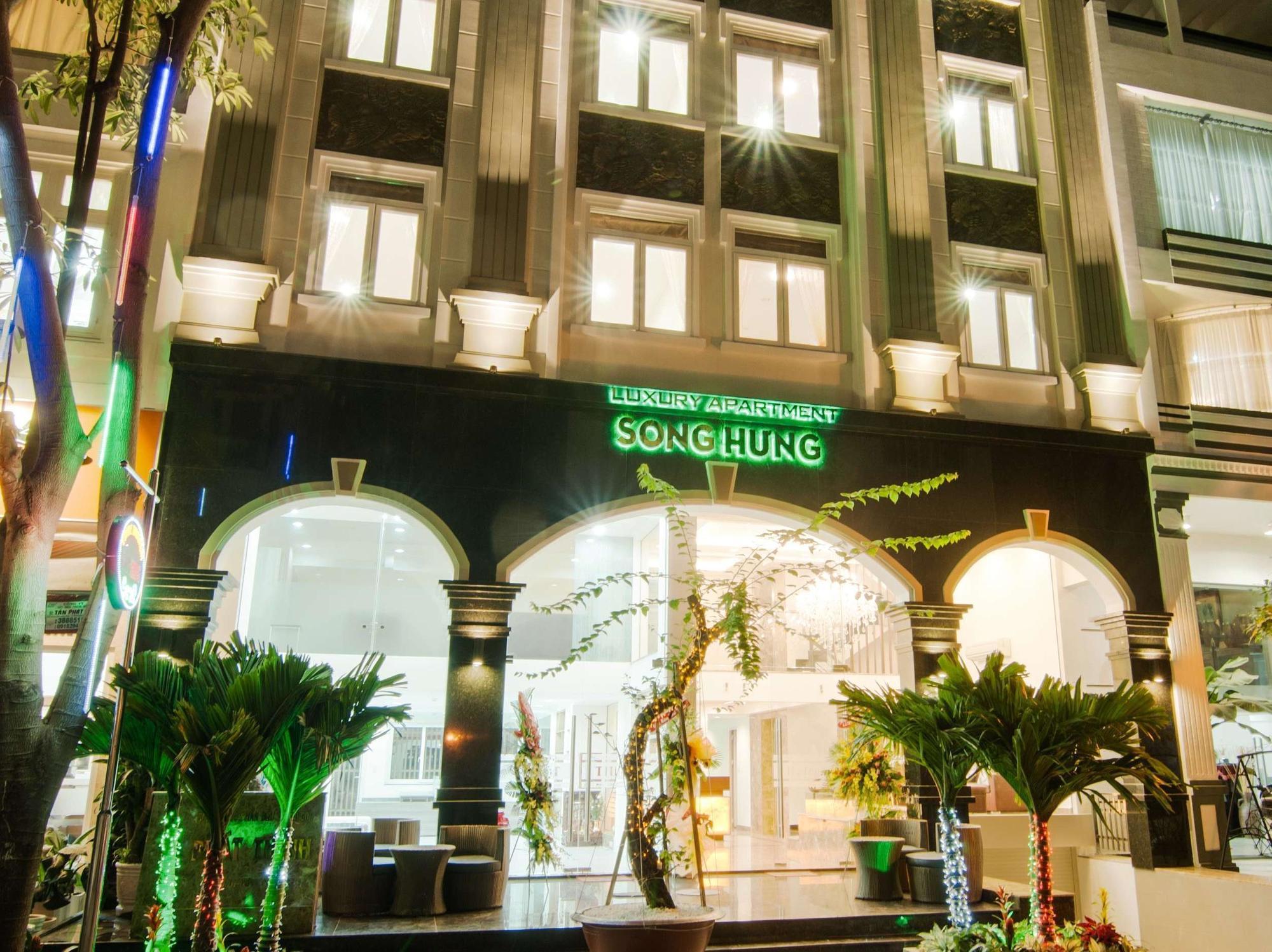 Song Hung Hotel & Serviced Apartments - Can Ho Dich Vu & Khach San Ho-Chi-Minh-Stadt Exterior foto